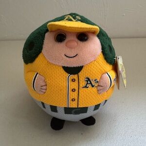 Oakland Athletics Beanie Ballz Plush